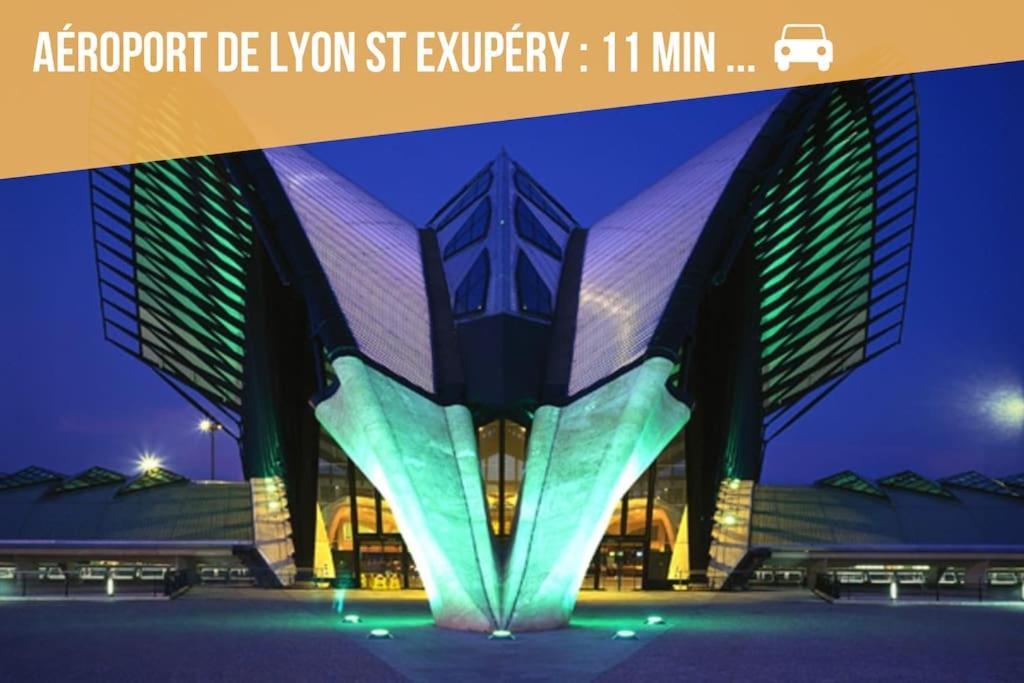 Comfort And Tranquility Near Lyon And Groupama Stadium, 4 Personnes 메이쥬 외부 사진