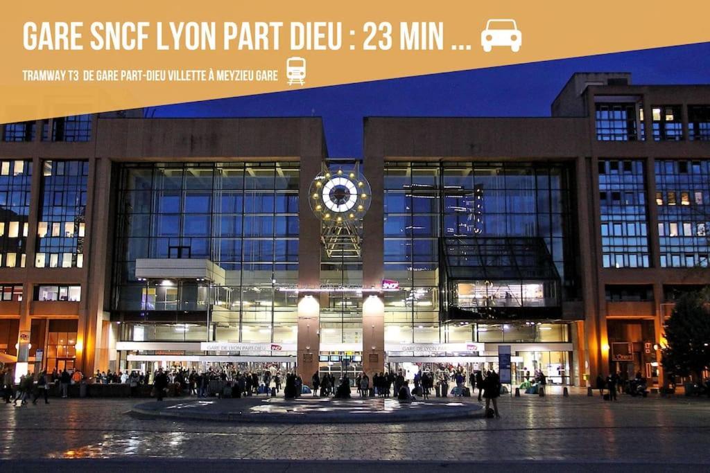 Comfort And Tranquility Near Lyon And Groupama Stadium, 4 Personnes 메이쥬 외부 사진
