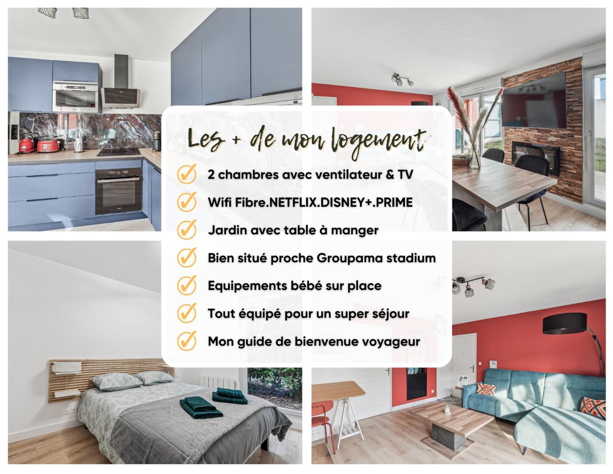 Comfort And Tranquility Near Lyon And Groupama Stadium, 4 Personnes 메이쥬 외부 사진